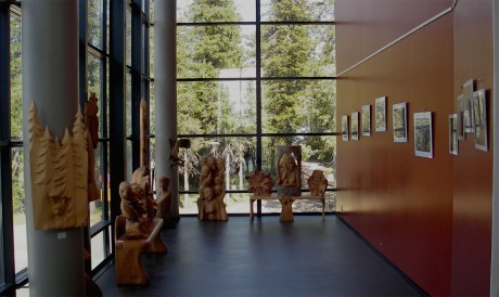 Tere Tolvasen Ukko-Kolin näyttely elokuussa 2010